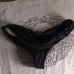 Poema Black Women's Bikini Bottom